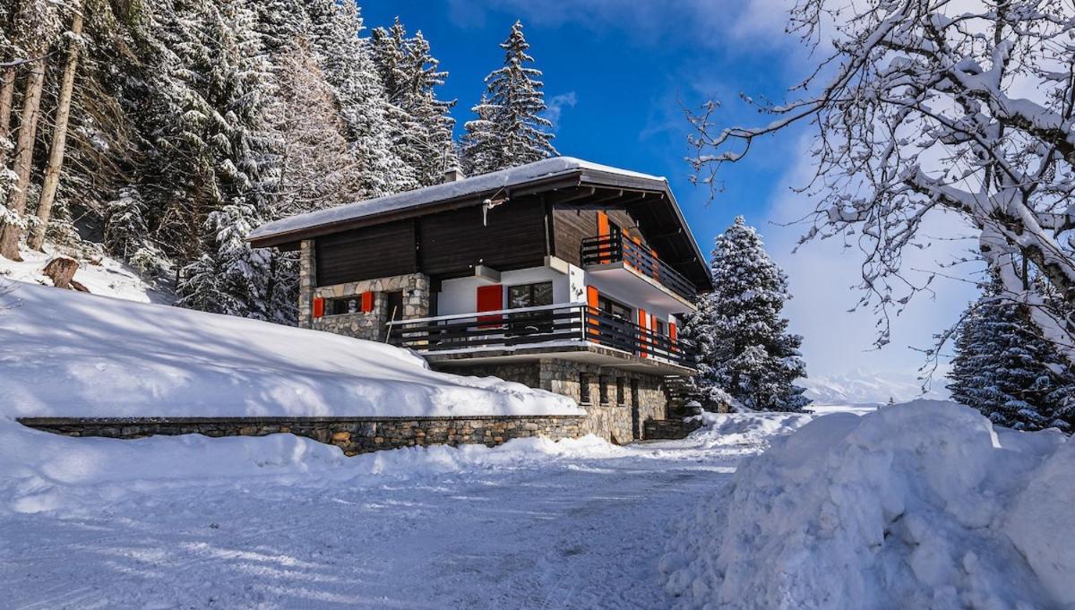 Chalet Familial Les Girolles Aux Portes D'Anzere Arbaz Luaran gambar
